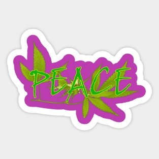 Peace Sticker